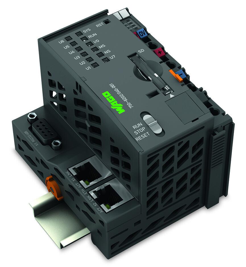 Controller PFC200; 2 x Ethernet, RS-232/-485; Afstandstechniek; Extreem
