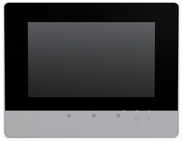 Touch Panel 600; 17,8 cm (7,0“); 800 x 480 pixels; 2 x Ethernet, 2 x USB, CAN, DI/DO, RS-232/485, audio; Control Panel