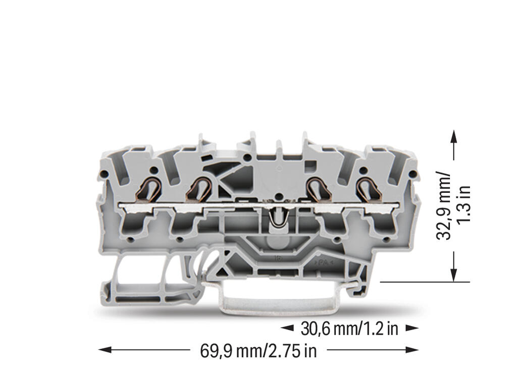Wago 2002-1407 4-Leiter Schutzleiterklemmen 4 mm² Elektroshop Wagner Wago 2002-1407 4-Leiter Schutzleiterklemmen 4 mm² Elektroshop Wagner