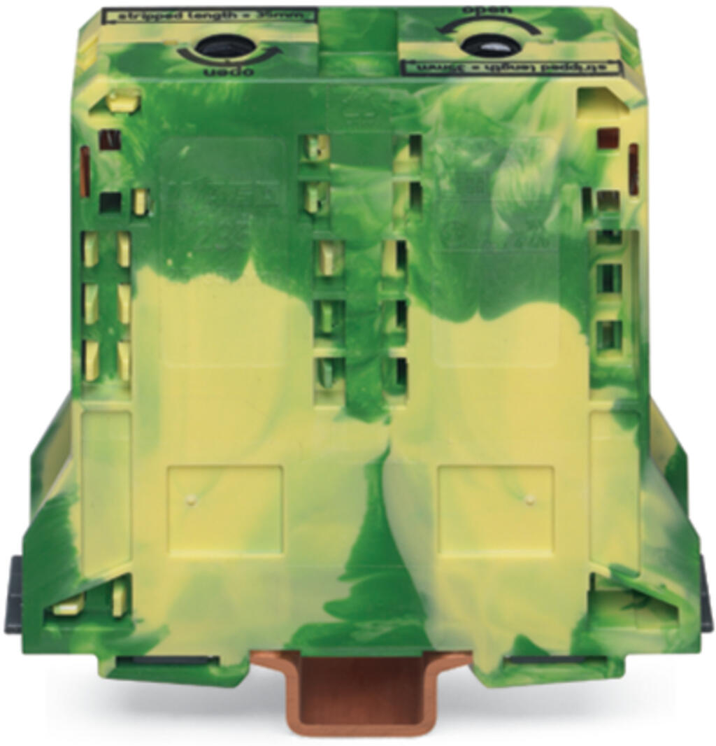 2-conductor ground terminal block (285-197/999-950) | WAGO