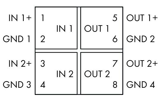 Passive isolator, 2-channel (857-452) | WAGO
