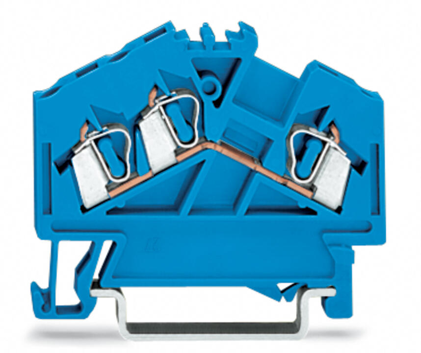 3-conductor through terminal block (280-651) | WAGO
