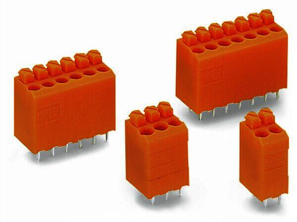 Wago (70 PK) 741-502  PCB terminal block, push-button, 2.5 mm