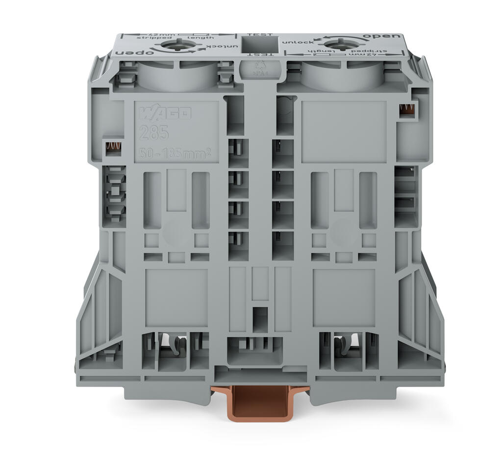 2-conductor through terminal block (285-1185) | WAGO