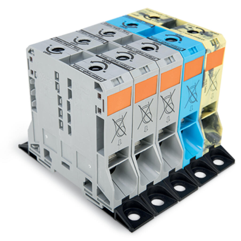 POWER CAGE CLAMP feedthrough terminal block (Three Phase Set) (285-188 ...