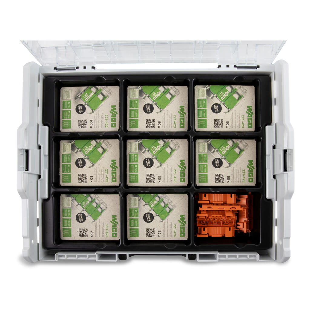 Bornas de instalación: Kit de bornas de conexión (887-1127) | WAGO ES