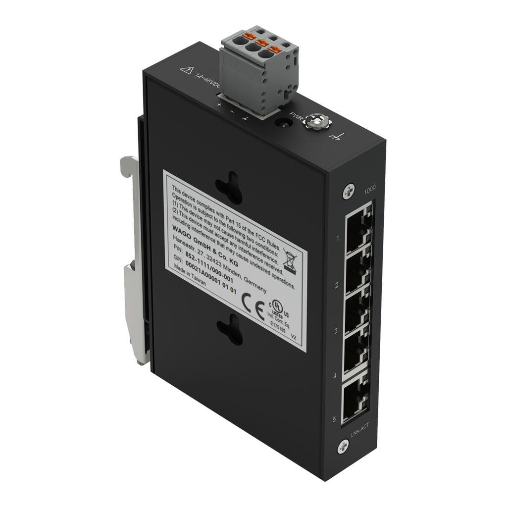 Switches industriales: Industrial-ECO-Switch (852-1111/000-001) | WAGO MX