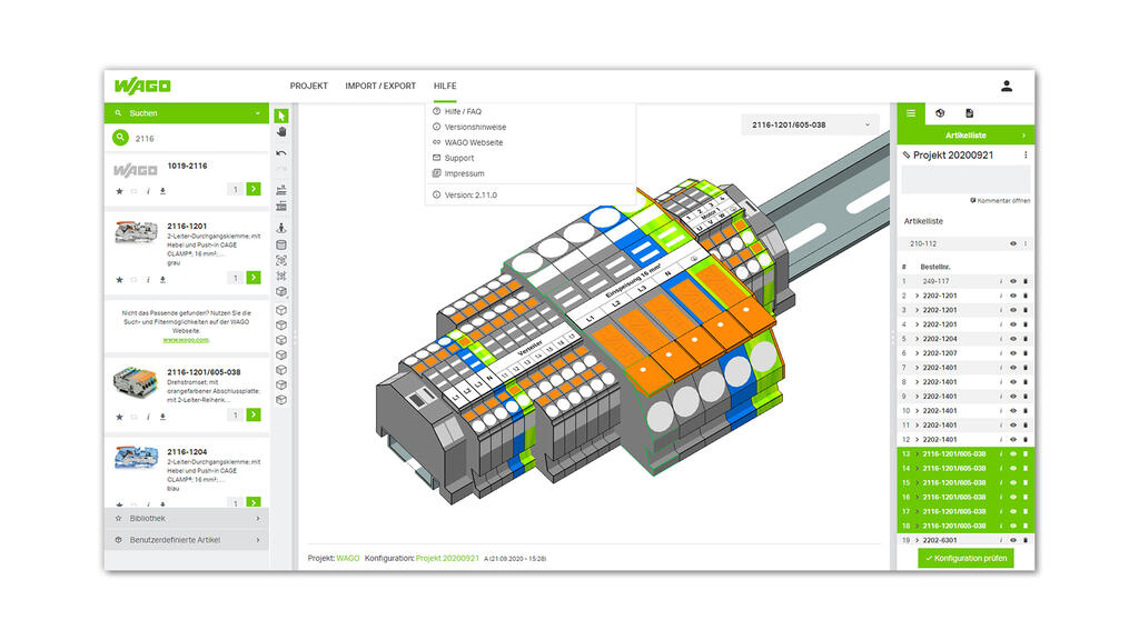 Smart Designer Software Project Planning with smartDESIGNER | WAGO AU