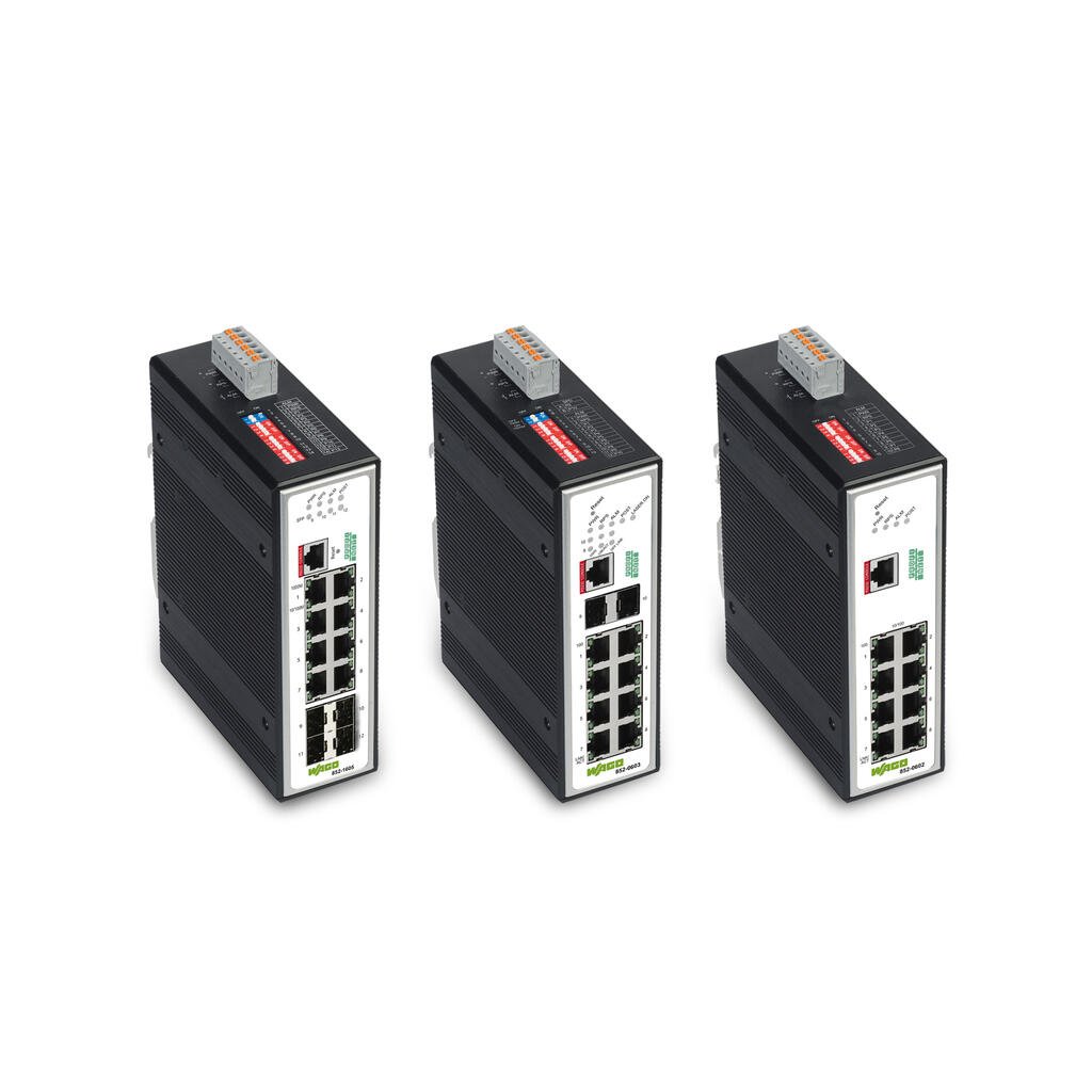 Switches industriales: soluciones de red rentables y redundantes | WAGO MX