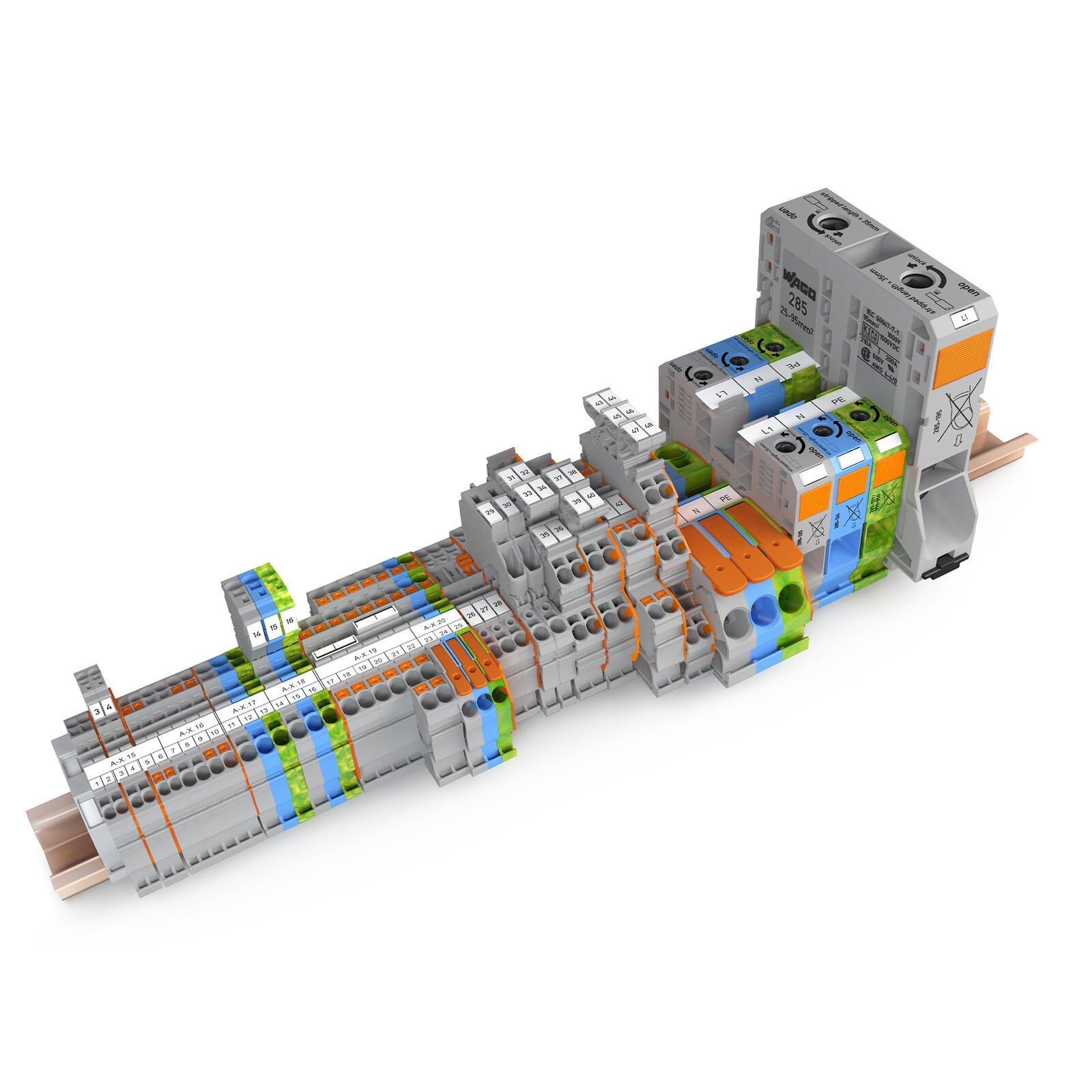 IndustrialGrade Terminal Blocks for Secure Electrical Connections