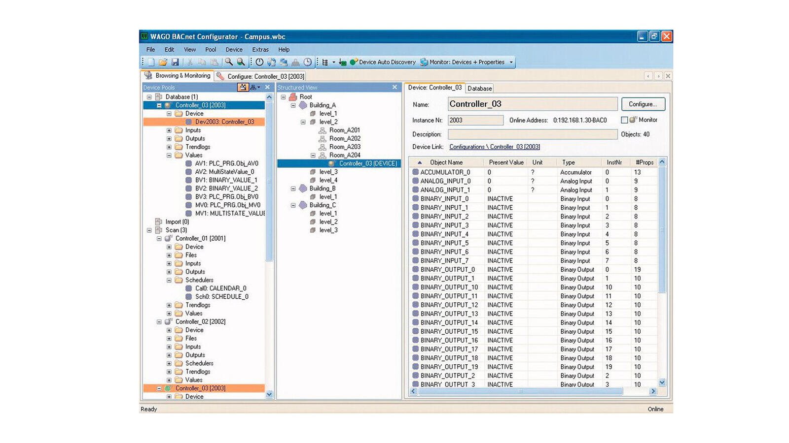 BACnet and BACnet IP | WAGO AU