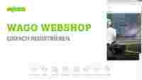WAGO Webshop – Einfach registrieren