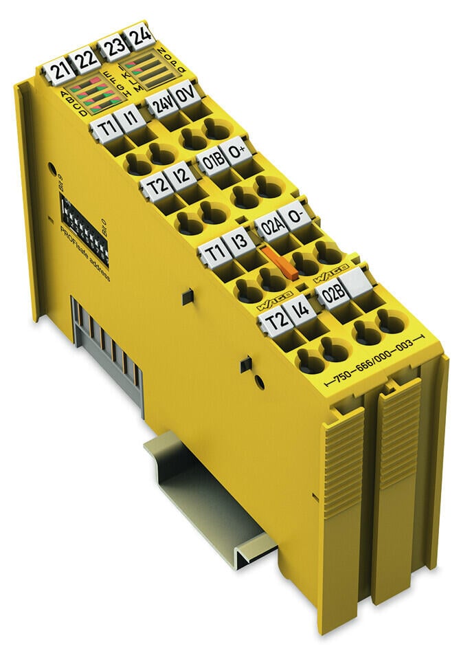 moduł wejść/wyjść dwustanowych bezpiecznych, 4/2 kanałowy; 24 V DC; 10 A; PROFIsafe V 2.0 iPar