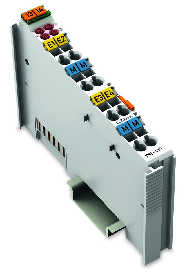 moduł wejść analogowych 4-kanałowy; 0 … 10 V DC; wejścia niesymetryczne