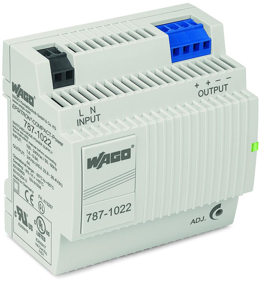 EPSITRON® COMPACT power supply; single-phase; output voltage 24 VDC; 4 A