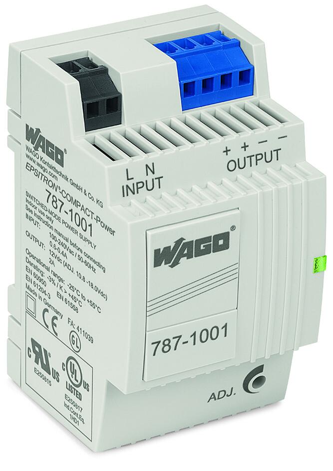 Switched-mode power supply; Compact; 1-phase; 12 VDC output voltage; 2 A output current
