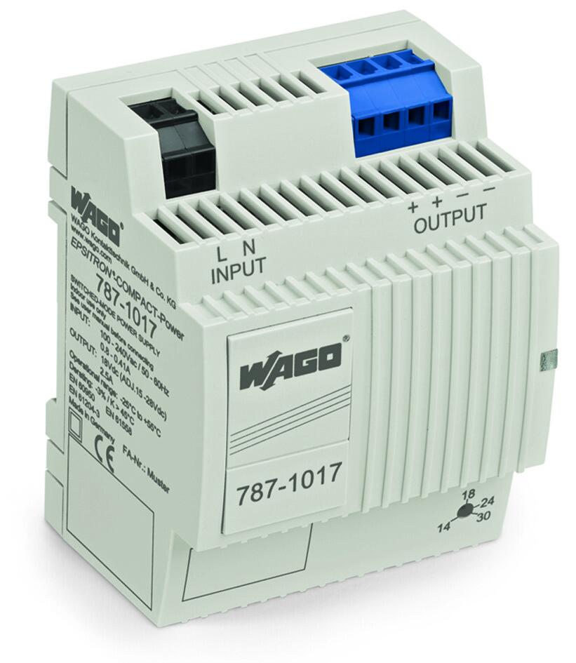 EPSITRON® COMPACT power supply; single-phase; output voltage 18 VDC; 2.4 A
