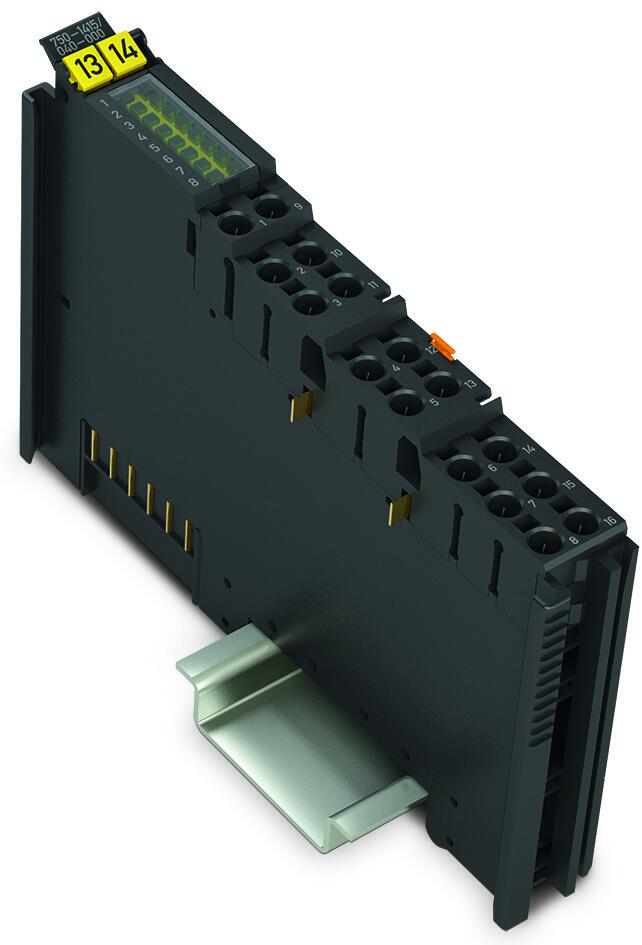 Entrée digitale à 8 canaux; DC 24 V; 3 ms; Connection de 2 fils par voie; Extrem