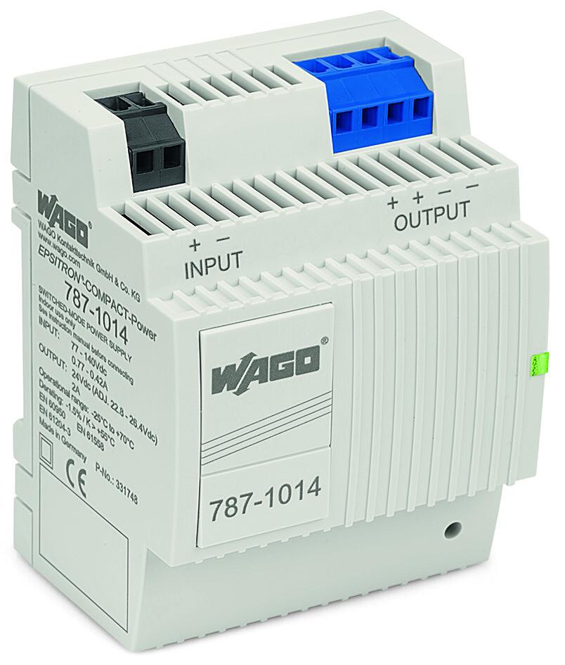 DC/DC Converter; Compact; 110 VDC input voltage; 24 VDC output voltage; 2 A output current