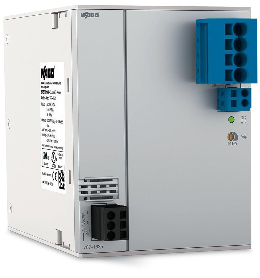 EPSITRON® CLASSIC power supply; 1-phase; output voltage 48 VDC; 10 A