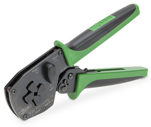 Variocrimp 16 crimping tool; for insulated and uninsulated ferrules; Crimping range: 6, 10 and 16 mm²