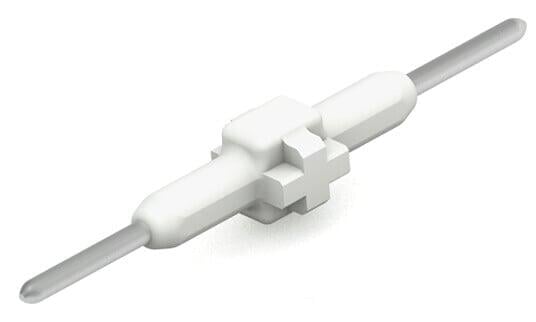 板對板連接器; 焊針間距 3 mm; 1 極; 長度：17.5 mm; 白色