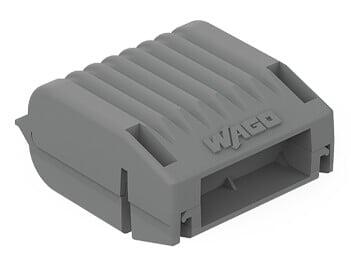 Gelbox; Aftakking; voor aders; met gel; Serie 221; max. 6mm²-klemmen; zonder verbindingsklemmen; Grootte 1; grijs