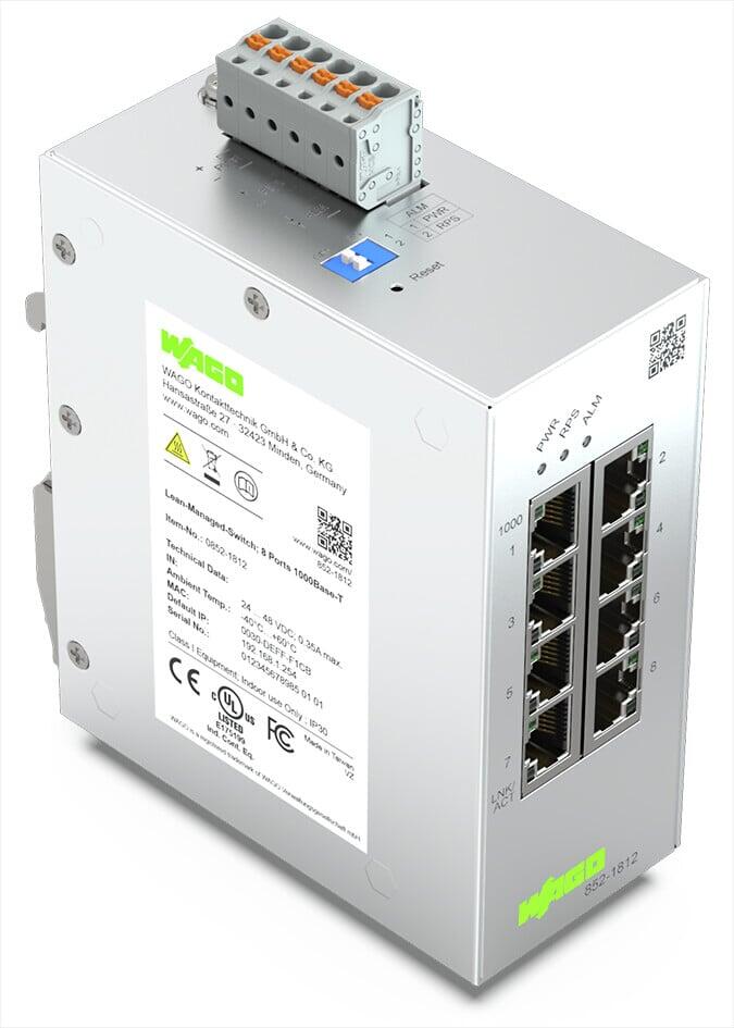 Lean Managed Switch; 8 Ports 1000Base-T