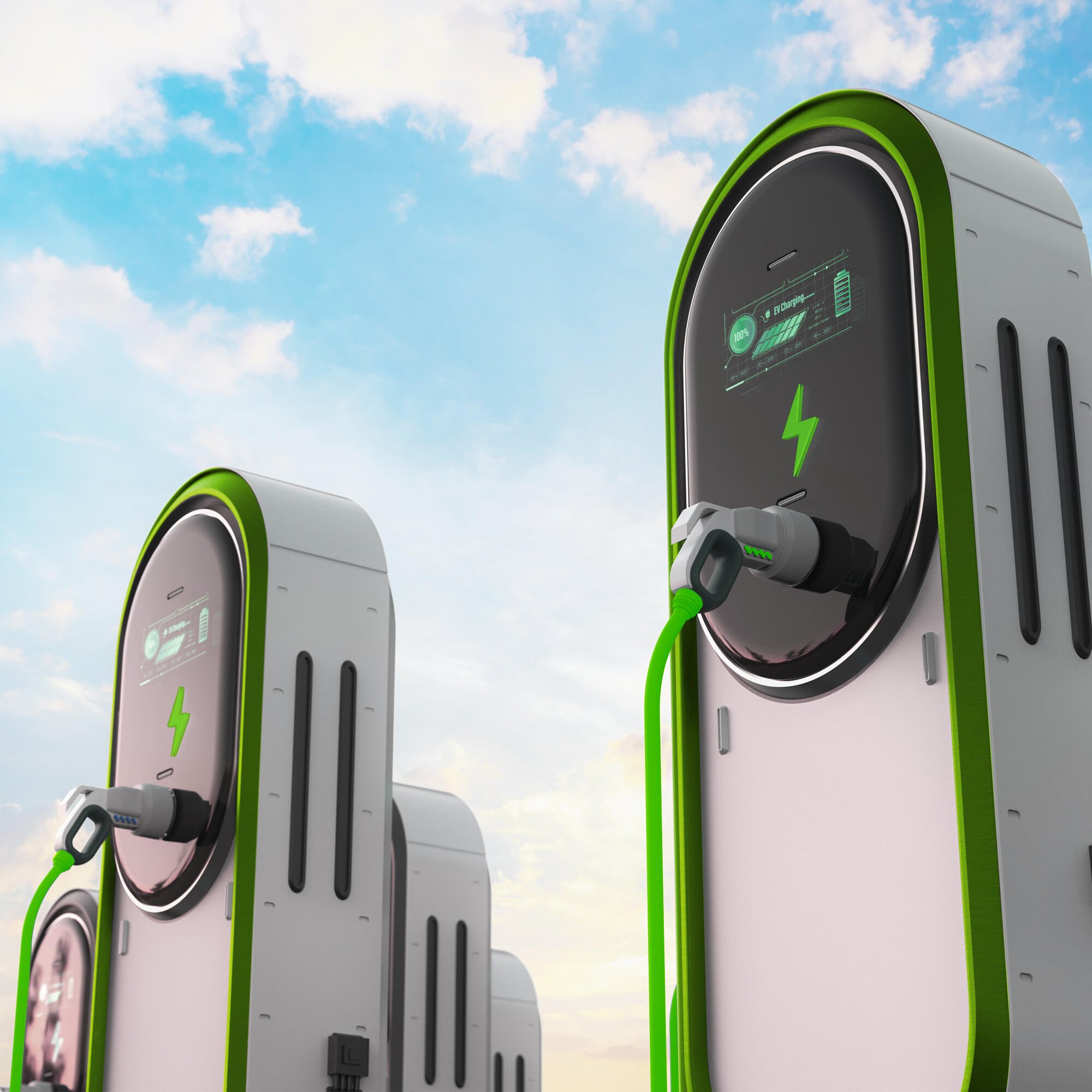 For the e-mobility charging infrastructure, WAGO offers customized solutions for connection and energy flow control.