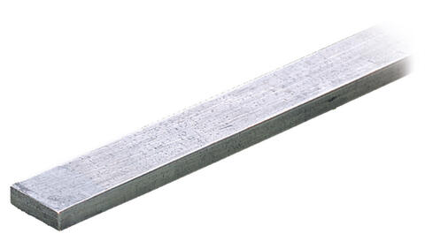 Gyűjtősín; ólomlemez; 1000 mm hosszú; Cu 10mm x 3 mm; fehér