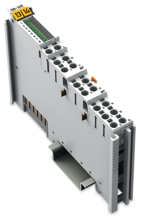 8-channel digital input; 24 VDC; 3 ms; 2-conductor connection