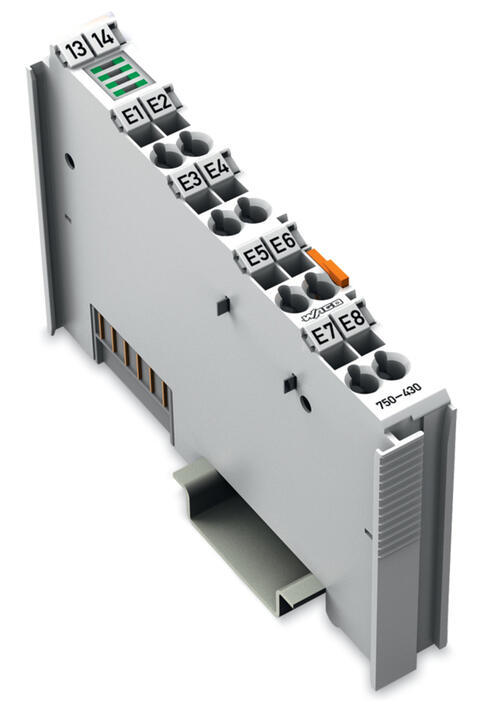 8-channel digital input; 24 VDC; 3 ms