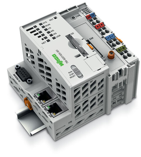 sterownik PFC200; 2 x ETHERNET, RS-232/-485, moduł radiowy; telesterowanie; rozszerzony zakres temperatury