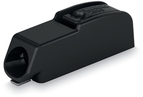 Borne pour circuits imprimés CMS; Bouton-poussoir; 0,75 mm²; Pas 4 mm; 1 pôle; Push-in CAGE CLAMP®; en bande; noir