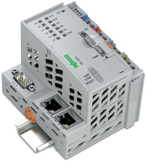 Controller PFC200; Tweede generatie; 2 x Ethernet, CAN, CANopen