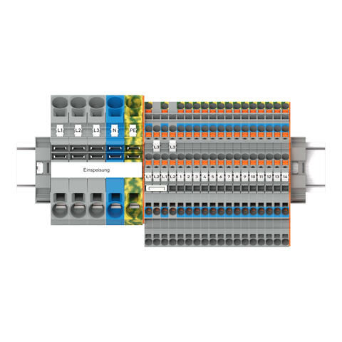 TOPJOB®S-Hauptverteiler-Set FI/LS; mit Betätigungsöffnung und Drücker