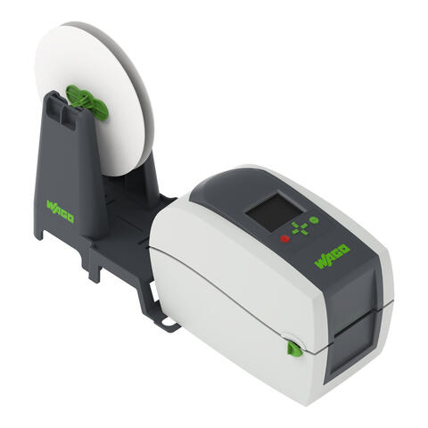 Termal transfer yazıcı; Smart Printer; komple kumanda panosu etiketleme için; Başlangıç seti; Etiketleme malzemesiyle