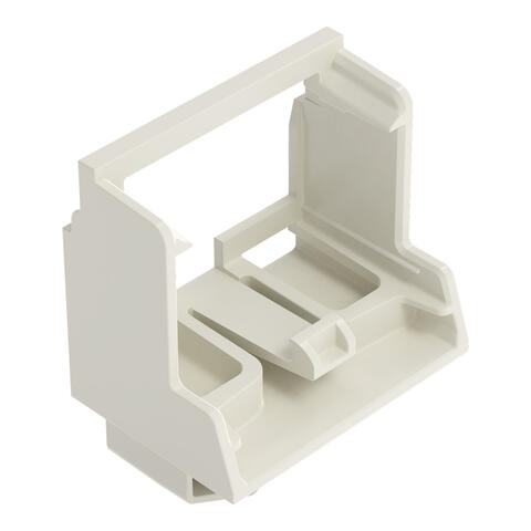 Supporto di montaggio; connettori per 10 cavi; Serie 221 - 4 mm²; per guida DIN 15; per applicazioni Ex; grigio chiaro
