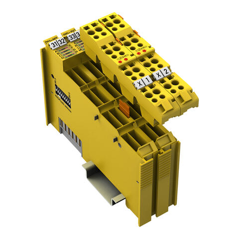 Fail-safe 4/4 channel digital input/output; 24 VDC; 2 A; Logic; PROFIsafe