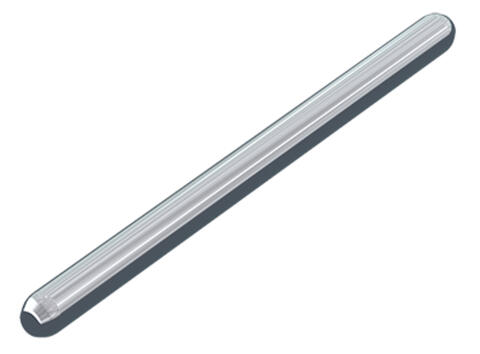 element łączeniowy; raster 6,5 mm; długość 15,6 mm; srebrny