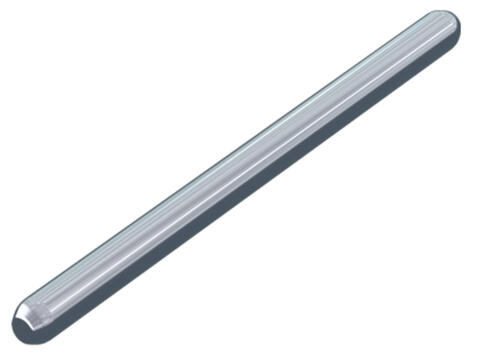 element łączeniowy; raster 6,5 mm; długość 17,6 mm; srebrny