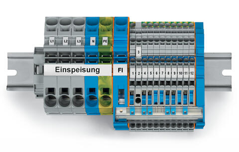 TOPJOB®S-Unterverteiler-Set; mit Betätigungsöffnung