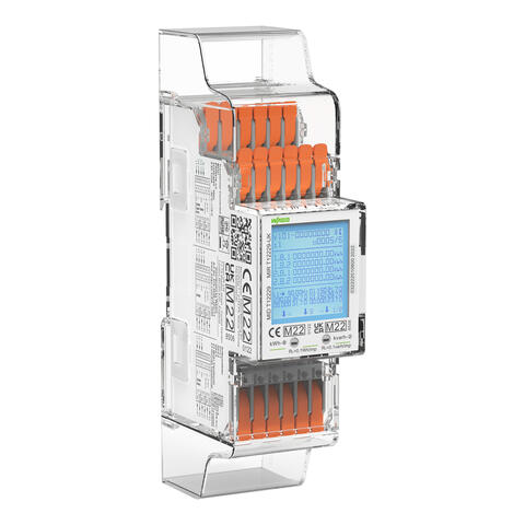licznik energii (MID26); pomiar przez przekładnik prądowy; 1 A/5 A; 3x230/400V; 50Hz; Modbus® i M-Bus; 2 x interfejs S0; 2PU CT