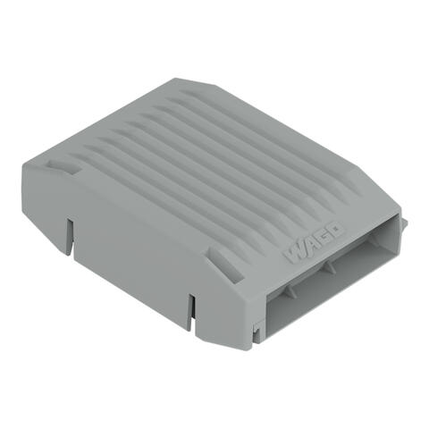 Gelbox; inline connection; for cables; with gel; 221 Series; max. 4 mm² connectors; without splicing connectors; Size 2; gray