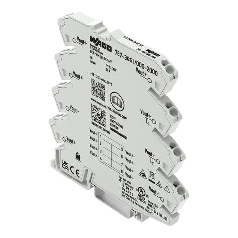 Potential distribution module; 1 potential; with 8 clamping points 24V; Conductor cross-section up to 2.5 mm²