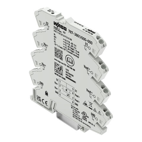 Electronic circuit breaker; 1-channel; 24 VDC input voltage; 6 A; Signal contact
