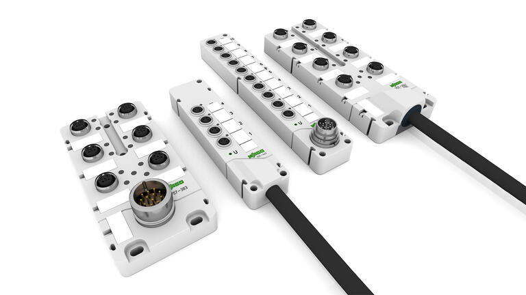 Sensor/Actuator Boxes – For Cabinet-Free Signal Transmission | WAGO