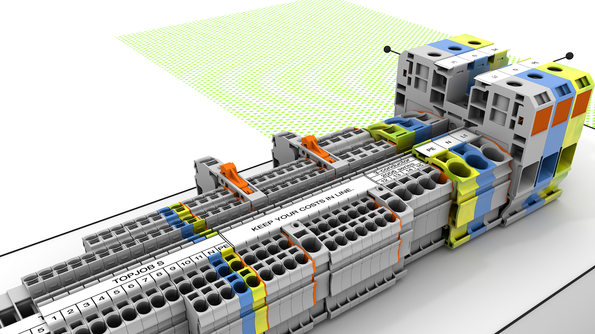 Double-Deck Terminal Blocks with Vertical Conductor Entries | WAGO GB