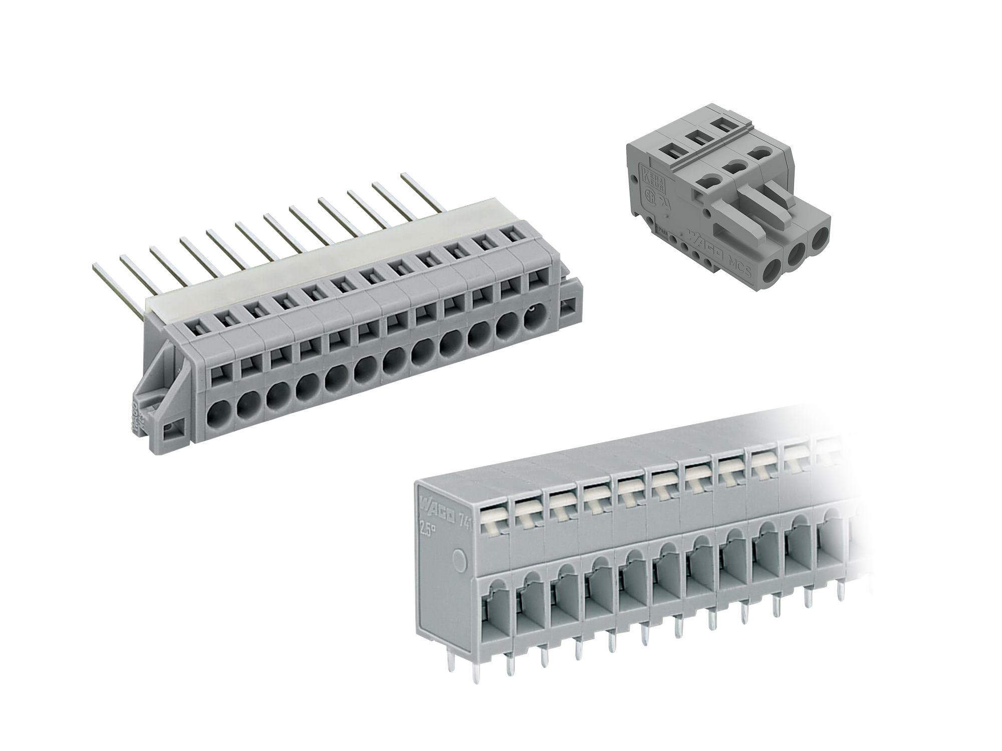PCB Terminal Blocks for Panel Feedthrough Connections