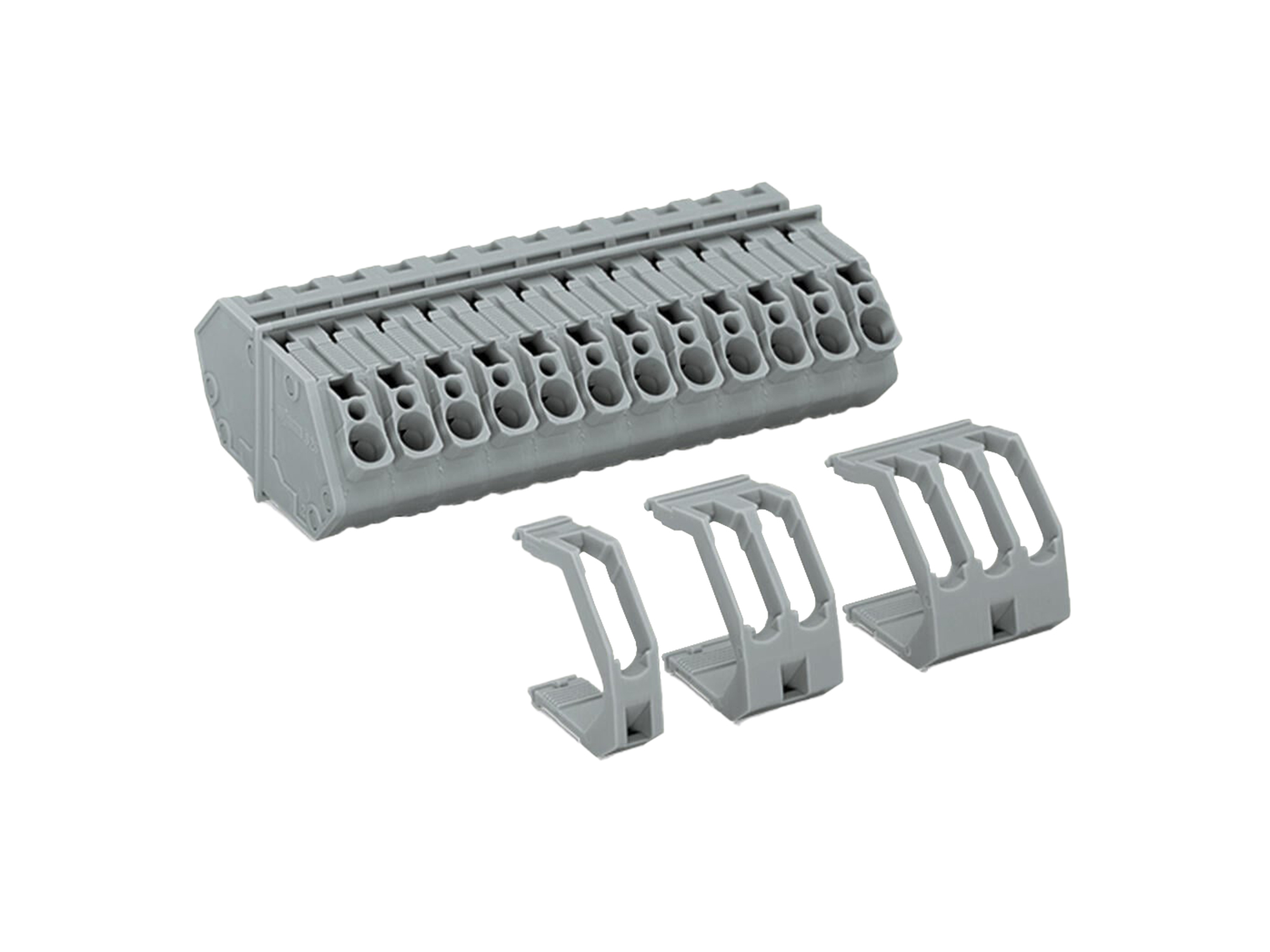 Modular Panel Connectors Terminals Modular Panel Feedthrough End Terminal Blocks | WAGO USA